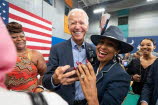 Loretta with President Elect Biden